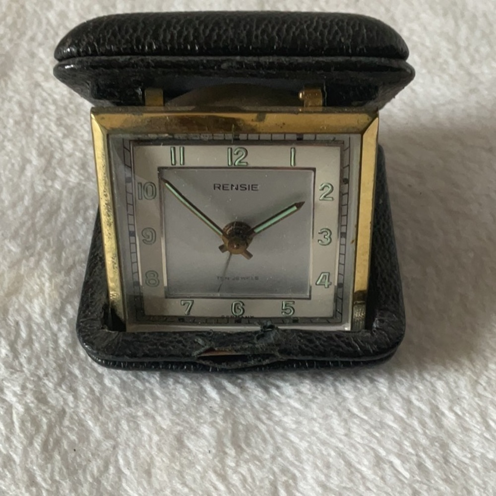 Rensie portable alarm clock